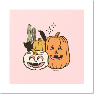 Cutie Pumpkins Posters and Art